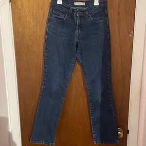 Vintage Levi's 550 Relaxed Bootcut Denim Jeans Darker Wash Size 2P